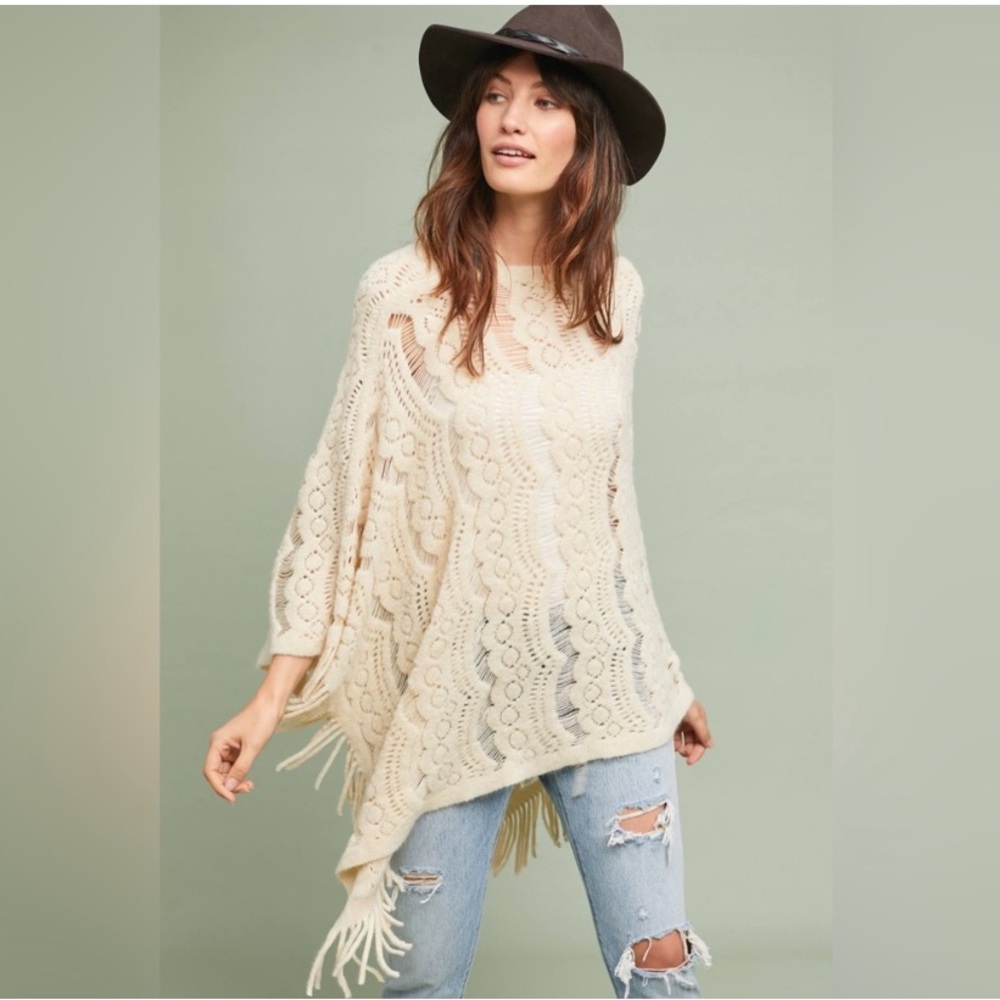 Anthropologie sweater shawl/poncho